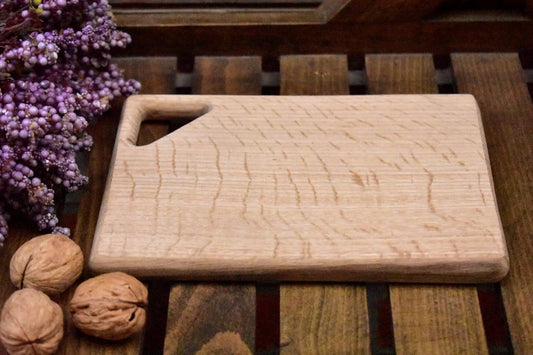 Grayndel 12x8 Maple Wood Chopping Board | Premium Single-Piece Build | Smooth, Durable, Dye-Free & Antibacterial Surface